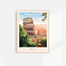 3pcs/Set Italy Tuscany Landscape Canvas Wall Art Prints, Colorful Italian Posters, Ideal Gift For Bedroom, Living Room, Corridor, Dining Room, Wall Art, Home Decor, Summer Decoration, Wall Decoration, Room Decoration, Frameless - Color - View 7