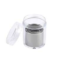 7pcs/12pcs Stainless Steel Mini Circular Clay Molding Cutters, DIY Craft Tools - Silver - View 2