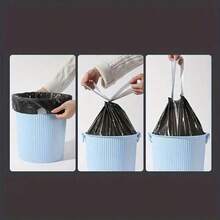 75 个厚抽绳 PE 垃圾袋，适用于家庭、办公室和厨房，家居装饰，圣诞礼物，家居礼品，房间装饰 - 彩色 - 查看 4