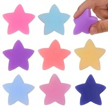 Stern Kawaii Squishies, Mochi Squishy Spielzeug für Kinder Party Gefälligkeiten, Minispannungsentlastung Spielzeug für Weihnachtsfeier Gefälligkeiten, Klassenraum Preise, Geburtstagsgeschenk, Goodie-Bag-Füllstoffe - Verschiedenfarbig - Übersicht 11