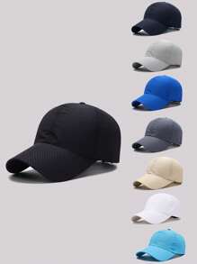 1 件装男女通用 Snapback 帽子,嘻哈帽,街头老爹帽,透气棒球帽 - 吸湿排汗遮阳运动帽,适合户外活动 - 涤纶针织面料,无弹性,编织方法 - 休闲太阳帽,透气网眼,快干尖顶帽,可调节,非常适合户外运动 - 彩色 - 查看 2