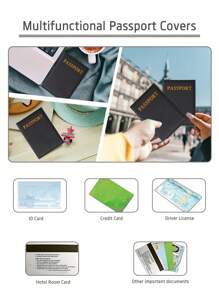 1pc Customized Name Passport Cover PU Passport Sleeve Holder Protector Bank Business Card Case Organizer Protective Leather Portable Documents Storage Personalized DIY Any Name Letter Alphabet Initial Print Pattern Ultra Slim ID Card Wallet Coin Purse RFID Blocking Waterproof Air Ticket Clip Folding Women Man Travel Custom,Personalized,Unique,Customized,Ideal Gifts For Him,Ideal Gifts For Her,Her,Family,Friends,Girlfriend,For Anniversaries,For Birthdays,For Holiday/ Vacation,For Outdoors/Outings/Travel/Hiking/Stadium/Sports/Climbing,For Business/Commute/Work/Office