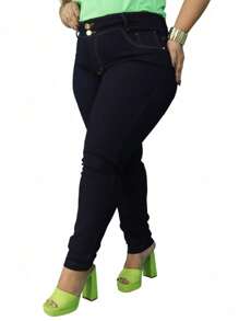 Calça Jeans Feminina básica PLUS SIZE