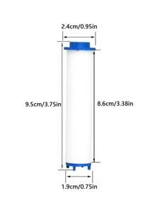 5pcs Handheld Shower Head With Pressure Boosting, Filter, Softening And Purifying Water Quality Filter Element Home Bathroom Decor Summer - Five-pack - View 4
