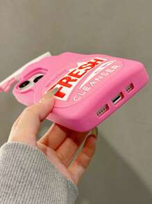 Pink Hot Girl Perfume Bottle Shatterproof Phone Case Compatible With IPhone - Multicolor - View 3