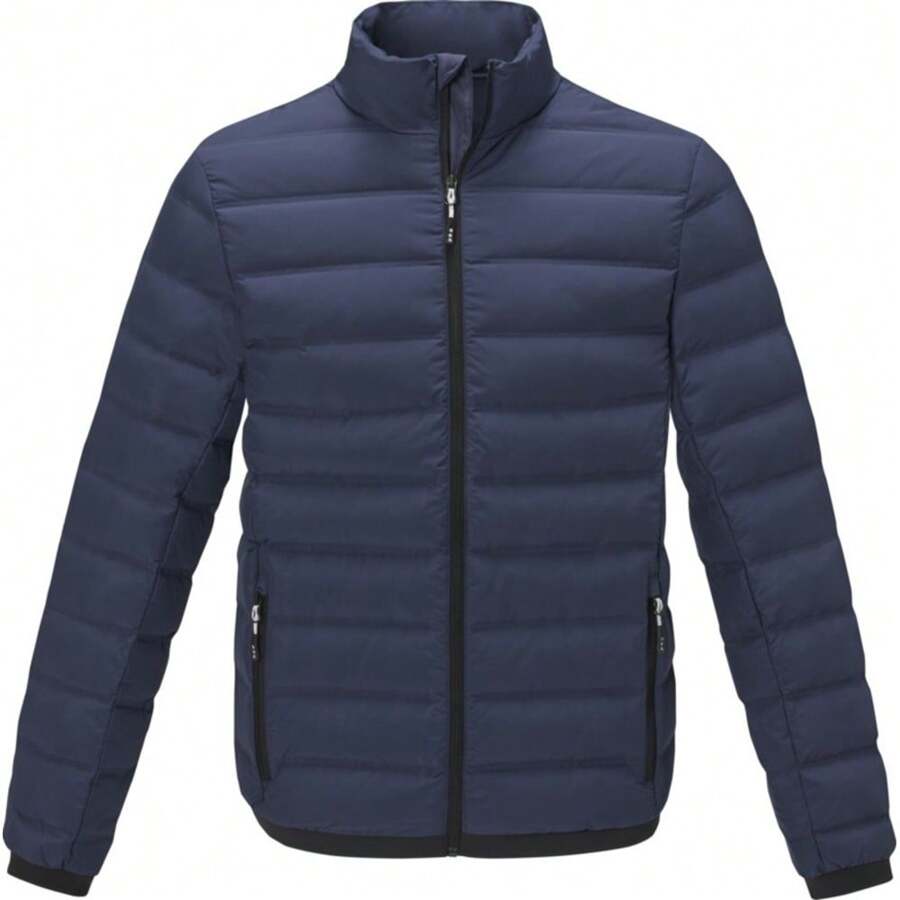Elevate Mens Macin Insulated Down Jacket (N/A) - Navy Blue - View 1