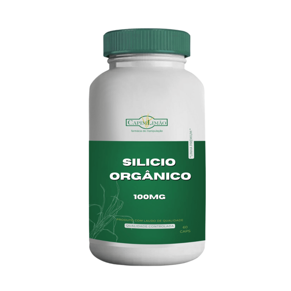 Silicio Organico 100mg 60 cápsulas