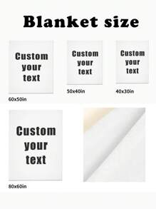Mantas personalizadas para adultos y niños, mantas personalizadas con foto y texto, mantas personalizadas, mantas para mamás, regalos personalizados - Estilo 10 - Ver 3