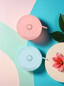 1pc Tape Measure Measuring Tape For Body Craft Weight Loss Measurements Retractable 60-Inch 1.5 Meter, Small Push Button Dual Sided Tape Measure Body Measuring - Pink - View 11