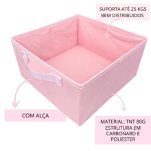 储物箱 裙子 短裤 牛仔裤 储物 - 淺粉色 - 查看 4