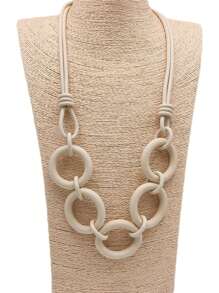 MARLIWOO 1入精美波西米亞風珠寶項鍊，時尚奢華設計女士珠寶飾品