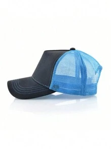 KKISSBAOBEI 1pc Unisex Wolf Embroidery Adjustable Baseball Cap, Truck Driver Hat For Outdoor, Beach, Sports, Spring & Summer - Multicolor - View 4
