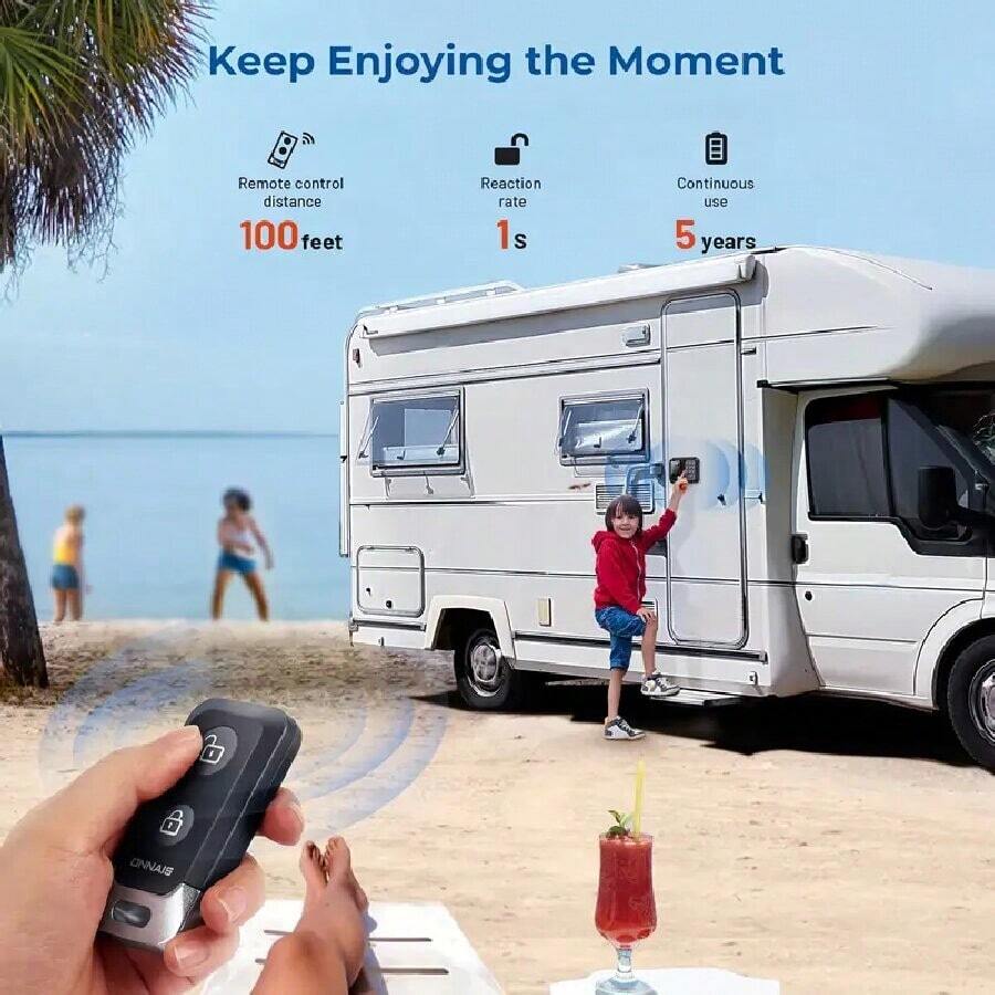 RV Keyless Entry For Trailer Door Lock And Camper Door Lock, Versatile