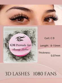 Individual Eyelashes - Hitam - View 1