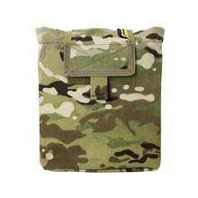 500D Nylon Tactical Molle Dump Pouch Durable Collapsible Drawstring Magazine Utility Pouch Magazine Utility Pouch For Tactical Belts And Vests - Royal Blue - View 2