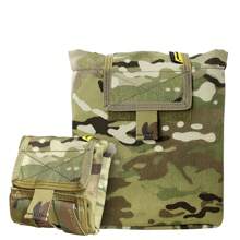 500D Nylon Tactical Molle Dump Pouch Durable Collapsible Drawstring Magazine Utility Pouch Magazine Utility Pouch For Tactical Belts And Vests - Royal Blue - View 1