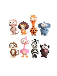 8 peças/1 peça Ímãs de Geladeira, Ímãs de Geladeira Cartoon, Ímãs Decorativos Fofos, Ímã de Geladeira Personalizado para Cozinha, Escritório, Quadro Branco, Armário e Lava-louças, Decoração de Cozinha, Decoração Doméstica, Presentes para o Dia das Mães(Devido à produção artesanal, o produto pode apresentar defeitos)