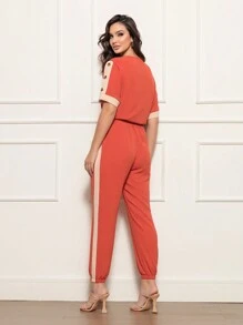 Women Two-Piece Outfits - Redwood - View 4