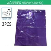 5 pièces Sac de compression sous vide [Pompe non incluse] Pour vêtements, couettes, rangement dans les armoires - Économise 80% de l'espace, sac de rangement pour le voyage (4 tailles disponibles) Décorations, Décor de fête, Décor de chambre, Organisateur, Rangement à la maison, T-shirt blanc femme, Pantalon noir femme, Vêtements d'hiver pour femme, Robe