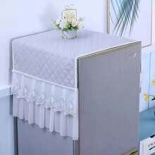 1pc Fabric Single Door Refrigerator Cover Dustproof Cloth,Bag,Organizer,Storage
