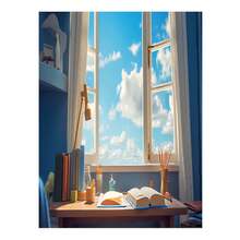 1入組學習氛圍無框門壁藝術裝飾，堅固耐用的鐵片畫，適用於咖啡廳、地下室、車庫、俱樂部、商店、餐廳、家居室內外裝飾 - 彩色 - 查看 8