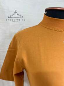 Women Blouses - Camel - View 8