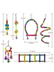Bird Toys - Green - View 3