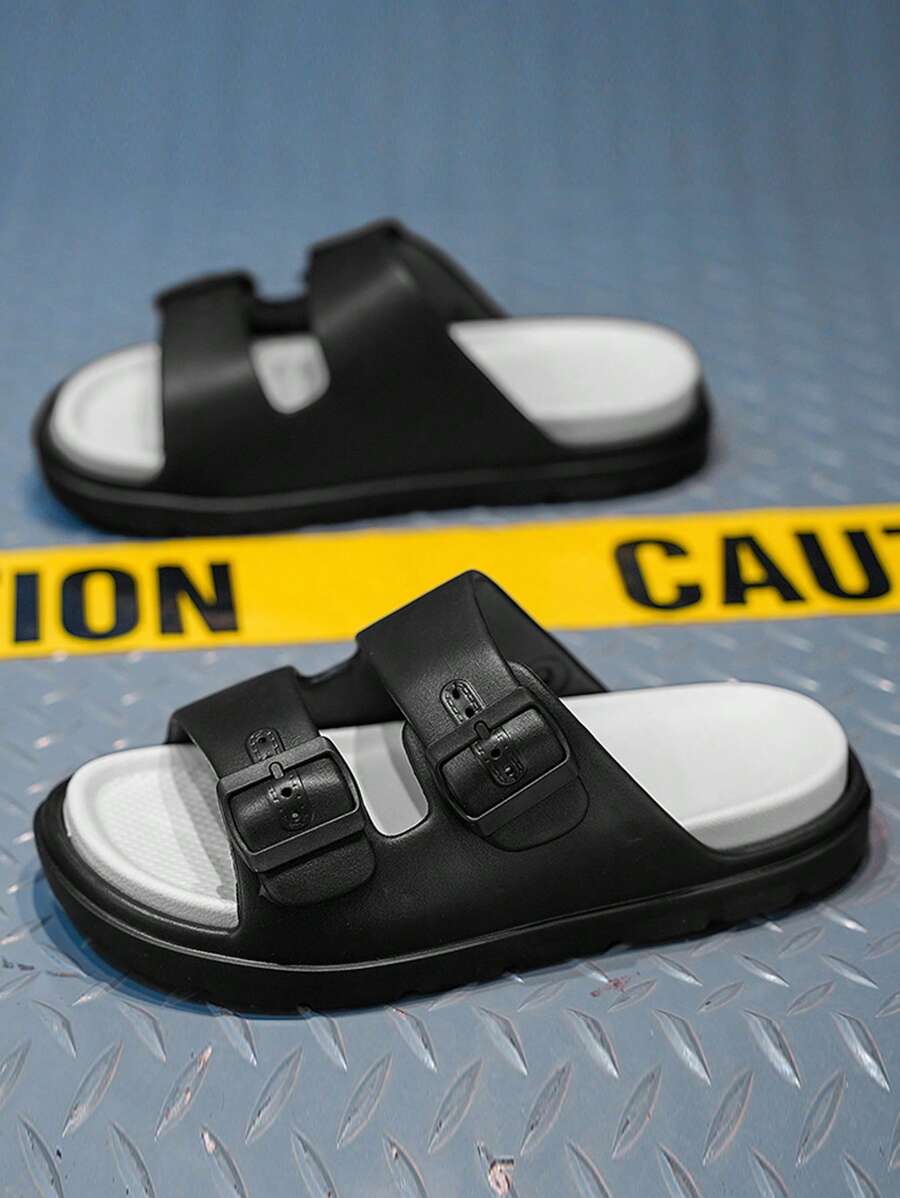 2024 New Men's Summer Slippers, Casual Home Anti-Skid Soft Bottom ...