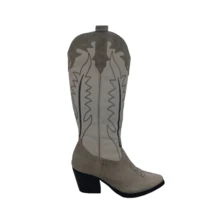 Women Knee-High Boots - trắng - Xem 1
