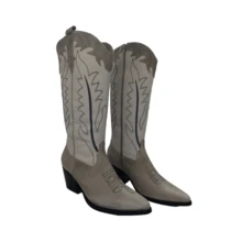 Women Knee-High Boots - trắng - Xem 3