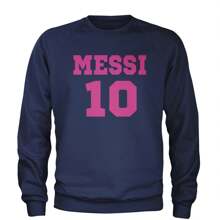 World Soccer Futbol Miami Adult Crewneck Sweatshirt - 藏蓝色 - 查看 1