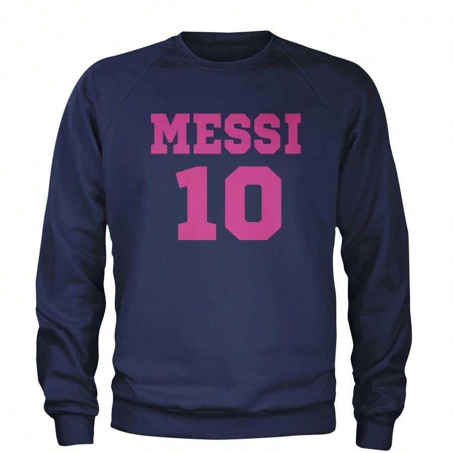 World Soccer Futbol Miami Adult Crewneck Sweatshirt - 藏蓝色 - 查看 1