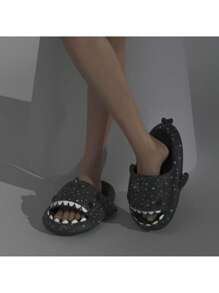 Par De Sandalias Tiburón Fluorescentes Brillosas Brillan En La Oscuridad Planas Cómodas Colores Para Niños Niña Niño Antideslizantes Descanso Chanclas Infantil Tallas Pequeñas - Rosa - Ver 6