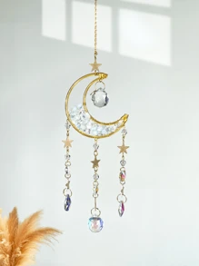 1pc Colorful Crystals Suncatcher For Window Home Garden Day Party Wedding,Home Decor ,Room Decor,Wall Decor Gifts Birthday Graduation - Multicolor - View 4