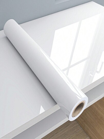1roll Wit Furniture, Bright Kitchen Vinyl Adhesive Paper Self Wallpaper Cabinets, Tables, Waterproof Doors