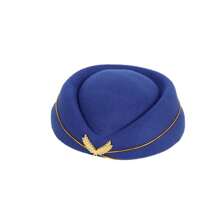 Cosplay-Accessoires Stewardess Hut weibliches Baskenmütze-Hut-Kostümrequisit Stewardess gleicher Stil Flughut Damen-Live-Requisiten-Hut Osterhut Urlaubsparty-Sammelhut - Verschiedenfarbig - Übersicht 8