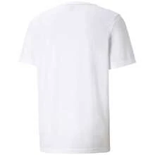 Boyfriend Style Men's Performance Moisture-Wicking Cat T-Shirt - White - View 3