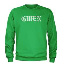 Gwen 90's Y2K Throwback Grunge Ska Adult Crewneck Sweatshirt - 查看 6
