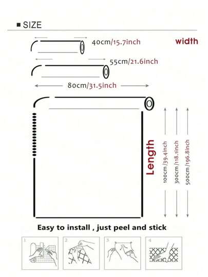 1roll Wit Furniture, Bright Kitchen Vinyl Adhesive Paper Self Wallpaper Cabinets, Tables, Waterproof Doors view 3