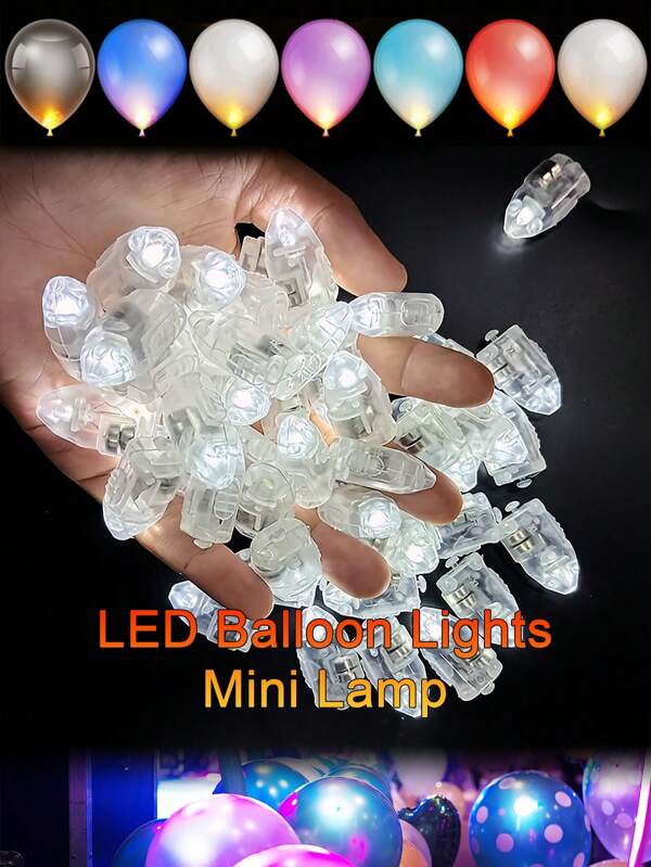 LED Ballonlichter für Hochzeiten, Mini Leuchten für Hochzeitsdekoration, Ferien-Foto-Requisiten, Mini LED-Licht, Papierleuchten Lampions Hängende Ballonbeleuchtung, Feriendekorative Nachtlichter, winzige LED-Lampenblitze-ideal für Partys, Hochzeitsdekoration, Geburtstagsdekoration, Blumendekoration, Partydekoration, Geschenkboxdekoration, Feiertagsdekoration, Außendekoration, DIY-Geschenkdekoration, Valentinstagdekoration Ballonlichter, DIY-Valentinstagsgeschenke, Neujahrsgeschenke Dekor.