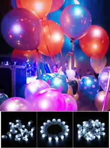 LED Balloon Lights For Weddings, Mini Glow Party Lights For Wedding Decorations, Holiday Photo Prop Accessories, Mini LED Light, Paper Light Lanterns Hanging Balloon Lights, Holiday Decorative Night Lights, Tiny Led Bulbs Flash - Great For Parties, Wedding Decoration, Birthday Decorations, Flowers Decoration, Party Decoration, Gift Box Decoration, Holiday Decoration, Outside Decor, DIY Gifts Decorative, Valentine's Day Decoration Balloon Lights, DIY Valentines Gifts, New Years Gifts Decor. - Multicolor - View 6