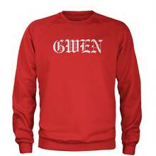 Gwen 90's Y2K Throwback Grunge Ska Adult Crewneck Sweatshirt - 查看 10
