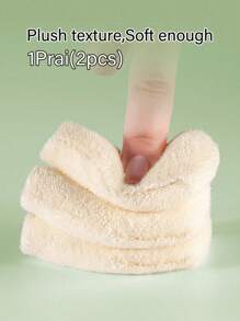 1pair Shoe Inserts To Adjust Shoe Size And Relieve Pain In High Heels With Anti-Skid Front Foot Pad And Half Insole For Women High Heels Women Pumps And Men Sneakers Shoes Summer Daily Wear, Shoes Accessories Gift Ideas - Apricot - View 13