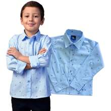 Miguelito Moda Infantil Young Boys Sets - Baby Blue - View 1