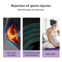 1pc Soft Yoga Kneeling Pad, Thickened Non-Slip Fitness Mat For Plank Support, Elbow Knee Protection - Multicolor - View 7