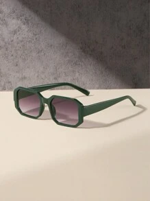 1/2/3 件女士亚克力矩形时尚太阳镜，适合日常外出和佩戴时尚遮阳优雅装扮家庭出游旅行度假，适合夏季海滩度假、户外、旅行