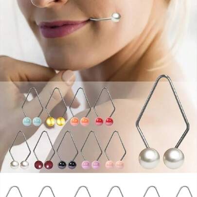 2 件套女性面部轮廓工具，双下巴缩小器，微笑训练器，面部穿孔饰品，美容，护肤产品，水疗，自我护理，护肤工具，面部护理，美容师用品，按摩，面部按摩工具，面部滚轮