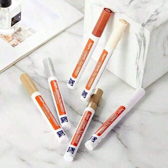 Ceramic Tile Marker Grout Pen, Stain Remover For Kitchen & Bathroom Tile Grout Cracks, Color Repair, Mold Proof, Waterproof Sealant