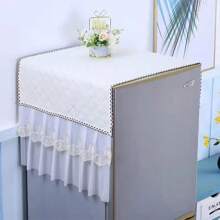 1pc Fabric Single Door Refrigerator Cover Dustproof Cloth,Bag,Organizer,Storage