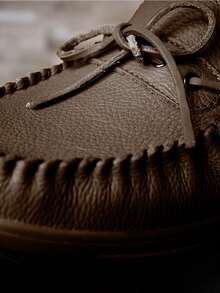 Zapatos casuales de hombre, calsado casual para caballero, diseño elegante formal, mocasines para hombre ligeros y comodos para caminar - Marrón Chocolate - Ver 4